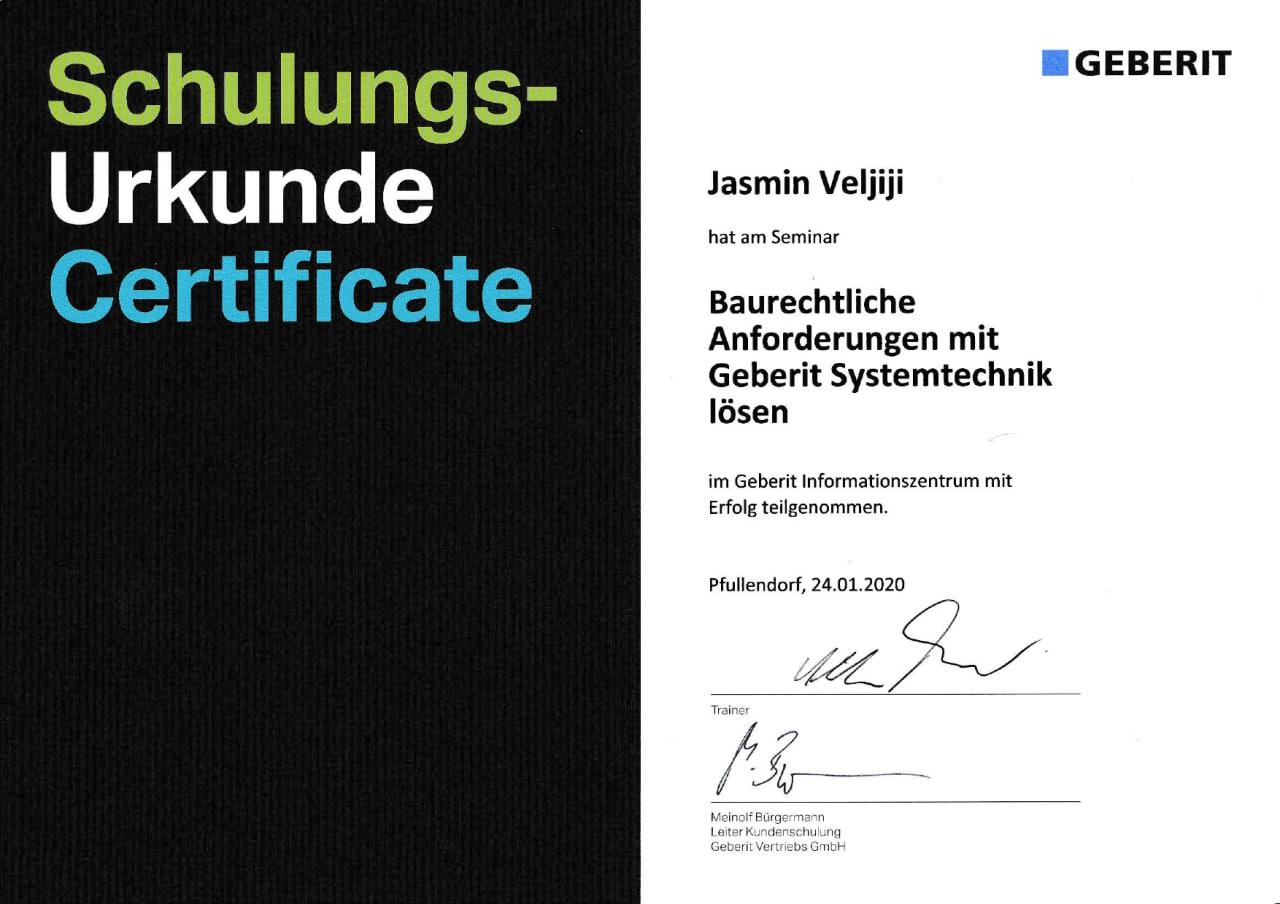 Zertifikat 3